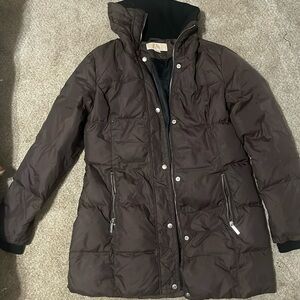 Michaels Kors mid length puffer coat.